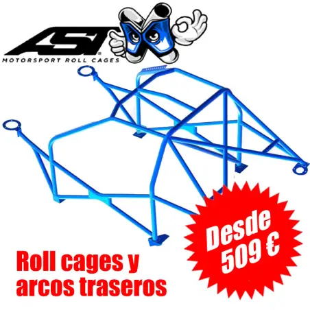 Arcos antivuelco AST Roll Cages desde 509 €