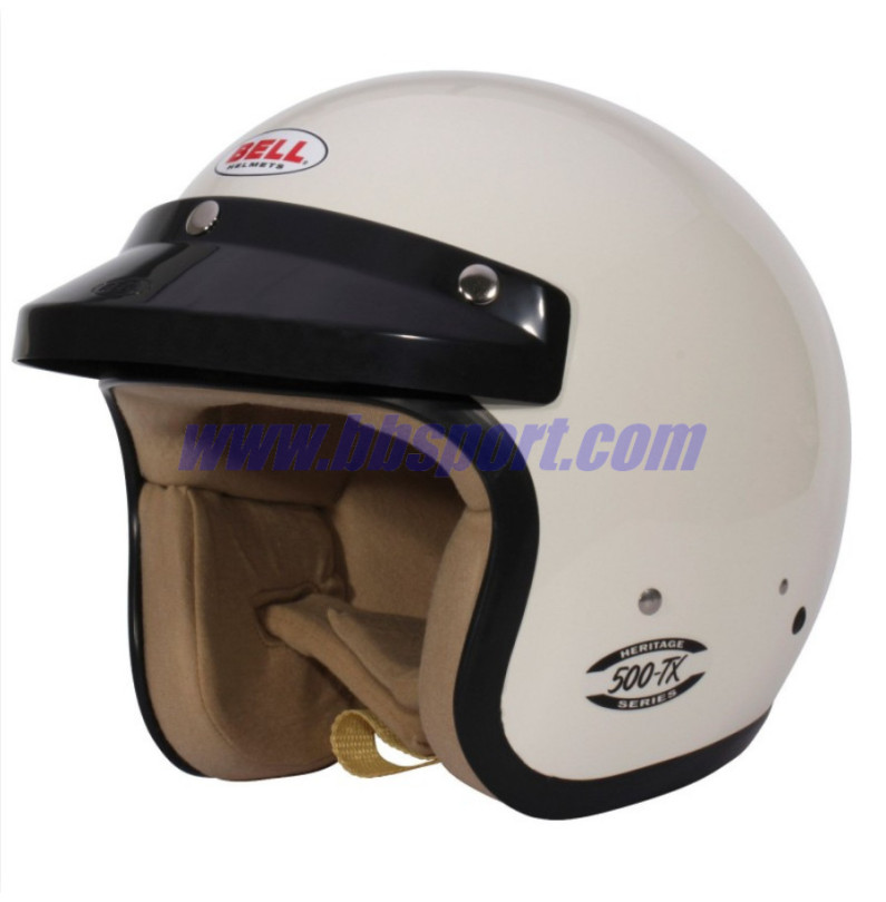 Casco Bell  500-TX VINTAGE BLANCO