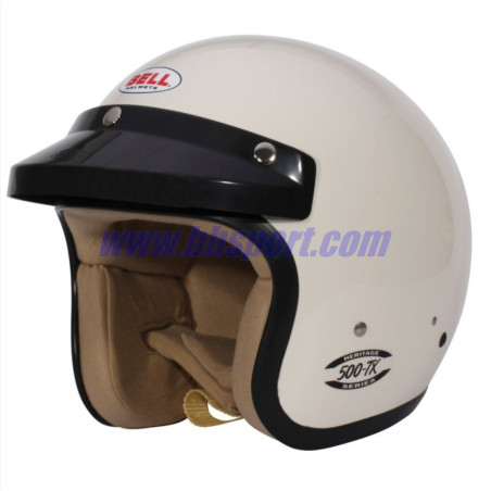 Casco Bell  500-TX VINTAGE BLANCO