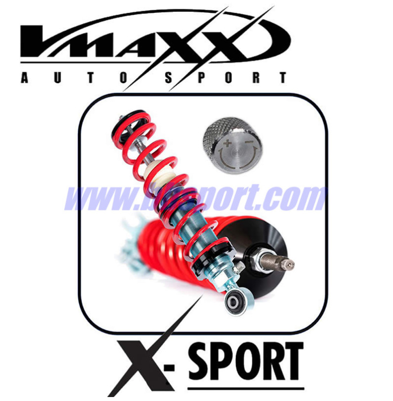Suspensiones VMaxx X-Sport Audi A3 8L 8.96 – 6.03 1.6 / 1.8 / 1.8T / 1.9TDi / Except Quattro