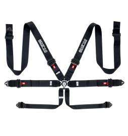 Arnés  de seguridad racing con 6 puntos de anclaje CINTURA COMPETITION H-3 LIGHT 6 PT.
