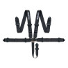 Arnés  de seguridad racing SPORT H-5 SFI BLK LATCH-N-LINK