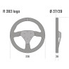 Volante Sparco R383 LOGO OMP equipamiento - 2