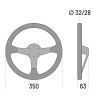 Volante Sparco R 345 OMP equipamiento - 2