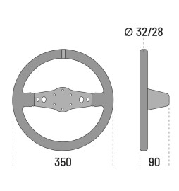 Volante Sparco R215 OMP equipamiento - 2