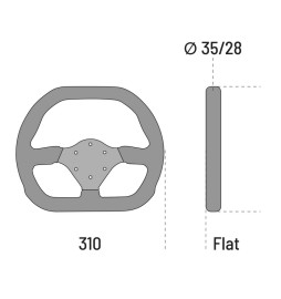 Volante Sparco P310 OMP equipamiento - 2