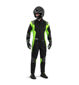 Mono automovilismo Ignifugo FIA FUTURA negro/verde