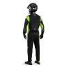 Mono automovilismo Ignifugo FIA FUTURA negro/verde  - 5