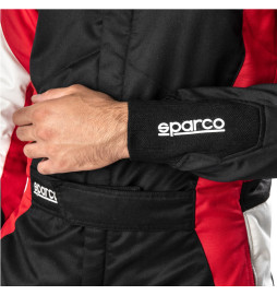 Mono automovilismo Ignifugo FIA COMPETITION (R567) negro/rojo/blanco  - 2