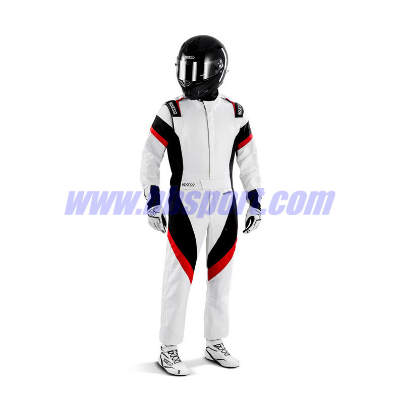 Mono automovilismo Ignifugo FIA VICTORY R562 blanco/rojo/negro Mono automovilismo Ignifugo FIA VICTORY R562 blanco/rojo/negro