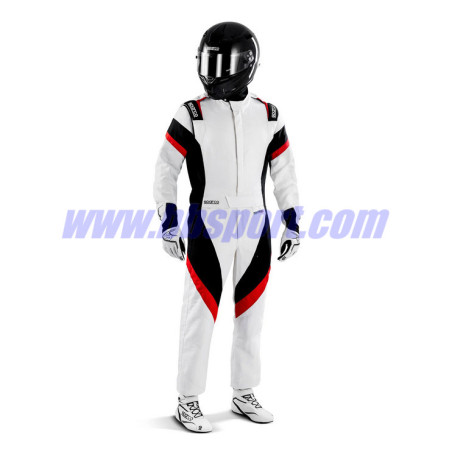 Mono automovilismo Ignifugo FIA VICTORY R562 blanco/rojo/negro