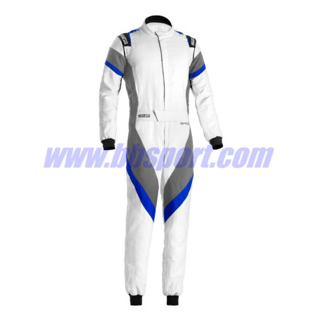 Mono automovilismo Ignifugo FIA VICTORY R562 blanco/gris/azul  - 1