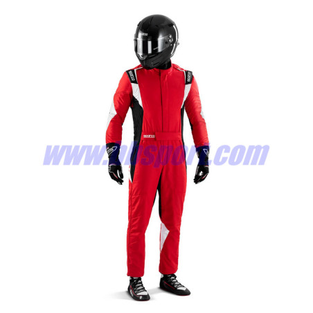 Mono automovilismo Ignifugo SUPERLEGGERA (R564) Rojo/negro/blanco