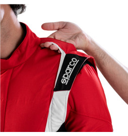 Mono automovilismo Ignifugo SUPERLEGGERA (R564) Rojo/negro/blanco  - 5