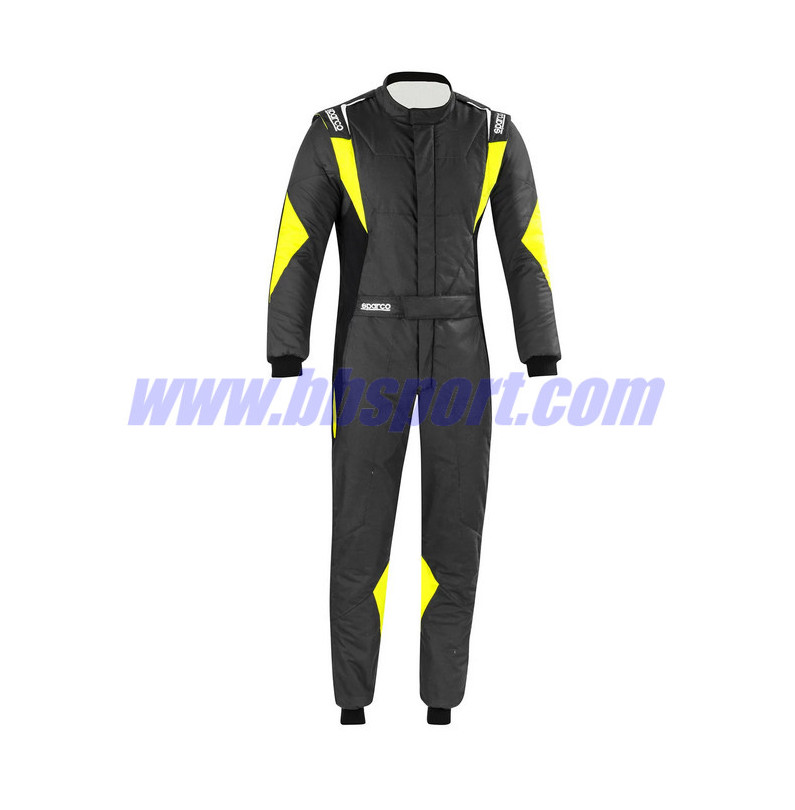 Mono automovilismo Ignifugo SUPERLEGGERA (R564) gris oscuro/amarillo Mono automovilismo Ignifugo SUPERLEGGERA (R564) gris oscuro/amarillo