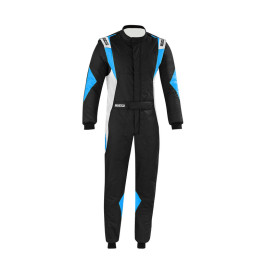 Mono automovilismo Ignifugo SUPERLEGGERA (R564) negro/azul/blanco