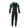 Mono automovilismo Ignifugo SUPERLEGGERA (R564) negro/azul/blanco