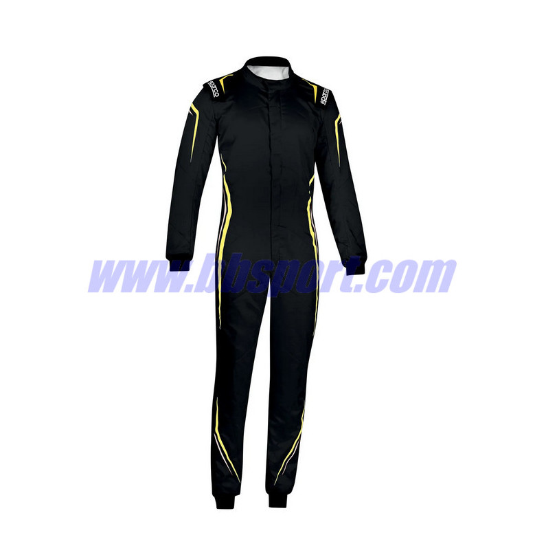 Mono automovilismo Ignifugo PRIME (R568) negro/amarillo fluo Mono automovilismo Ignifugo PRIME (R568) negro/amarillo fluo