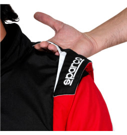 Mono automovilismo Ignífugo FIA COMPETITION LADY (R567) negro/rojo/blanco  - 2