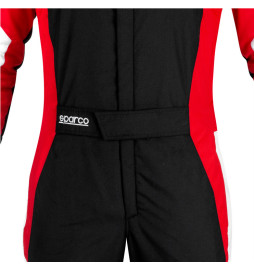 Mono automovilismo Ignífugo FIA COMPETITION LADY (R567) negro/rojo/blanco  - 4