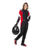 Mono automovilismo Ignifugo FIA COMPETITION LADY (R567) negro/rojo/blanco