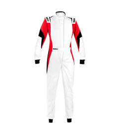 Mono automovilismo Ignifugo FIA COMPETITION LADY (R567) blanco/rojo/negro