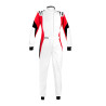 Mono automovilismo Ignifugo FIA COMPETITION LADY (R567) blanco/rojo/negro