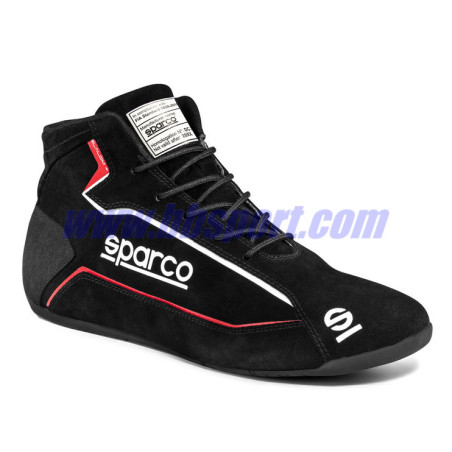Botines ignífugos automovilismo Sparco FIA SCARPA SLALOM Black