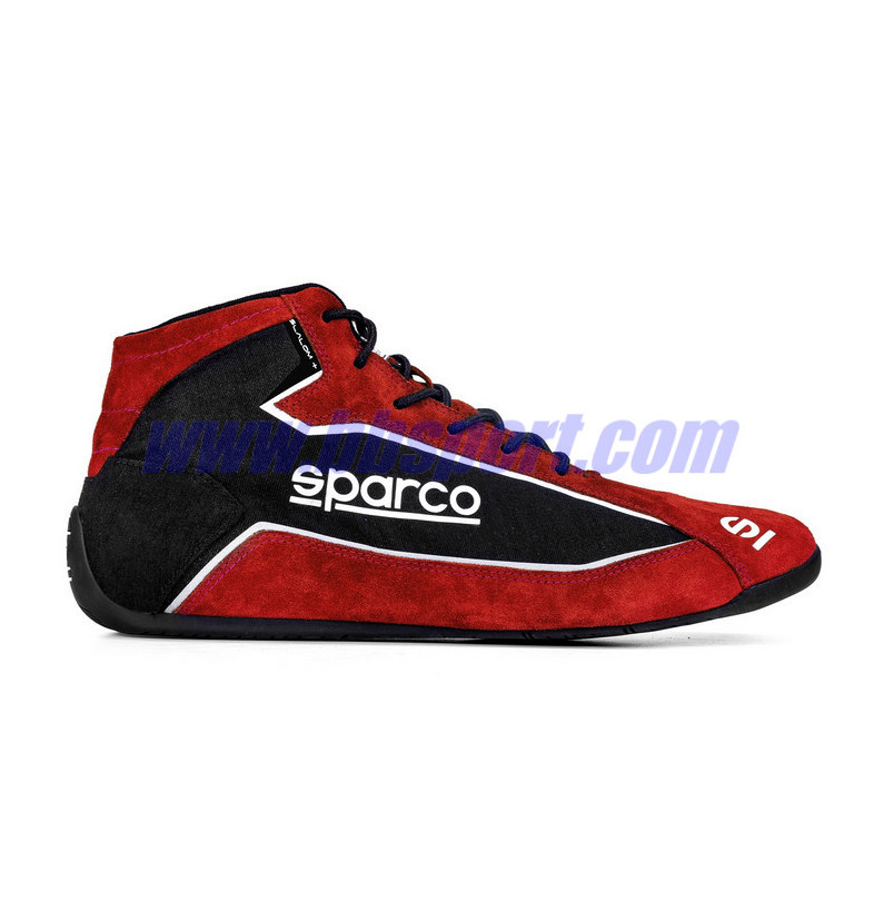 Botines ignífugos automovilismo Sparco FIA SCARPA SLALOM Red