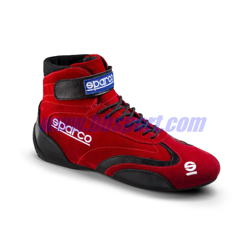 Botines ignífugos automovilismo Sparco FIA TOP red