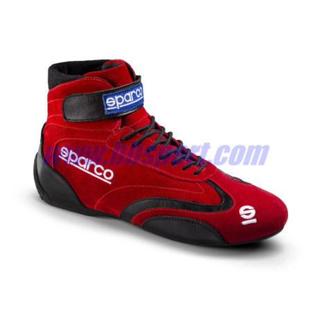 Botines ignífugos automovilismo Sparco FIA TOP red