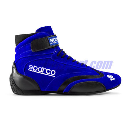 Botines ignífugos automovilismo Sparco FIA TOP blue