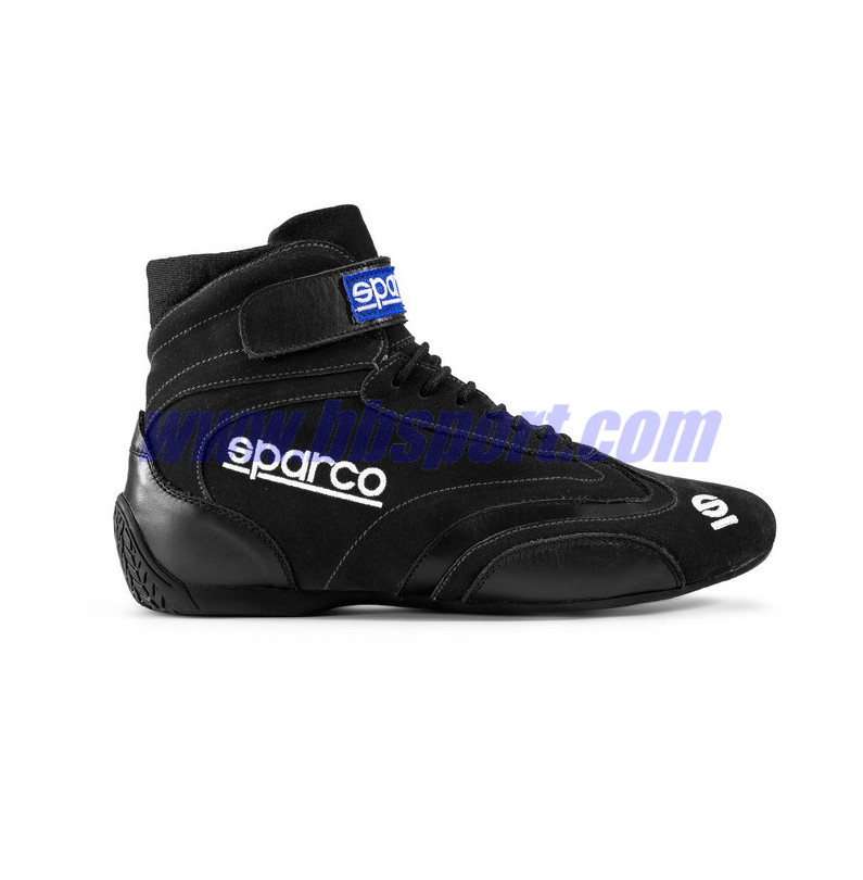 Botines ignífugos automovilismo Sparco FIA TOP black