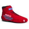 Botines ignífugos automovilismo Sparco FIA TOP MARTINI red