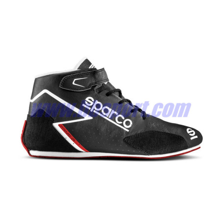 Botines ignífugos automovilismo Sparco FIA PRIME R black/red