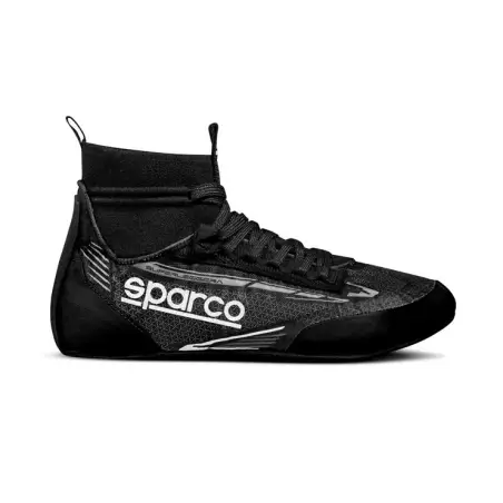 Botines ignífugos automovilismo Sparco FIA SUPERLEGGERA black/white
