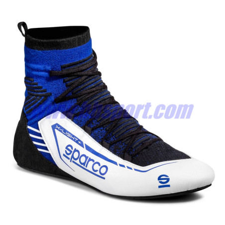 Botines ignífugos automovilismo Sparco FIA X-LIGHT+ black/blue