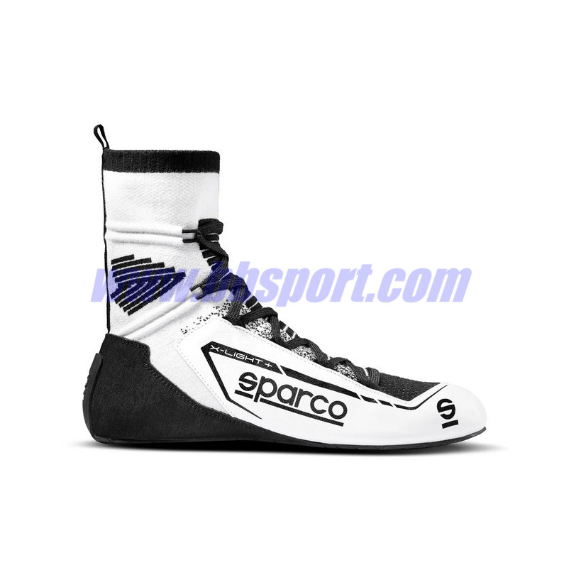 Botines ignífugos automovilismo Sparco FIA X-LIGHT+ white/black Botines ignífugos automovilismo Sparco FIA X-LIGHT+ white/black