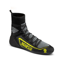 Botines ignífugos automovilismo Sparco FIA X-LIGHT+ black/yellow