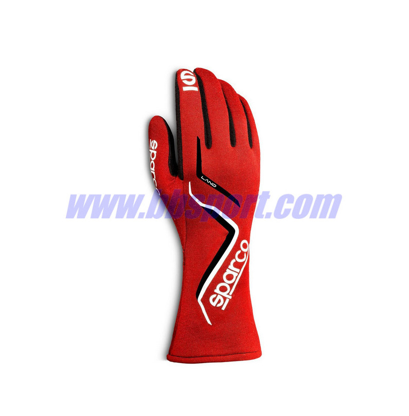 Guantes ignífugos Sparco LAND red