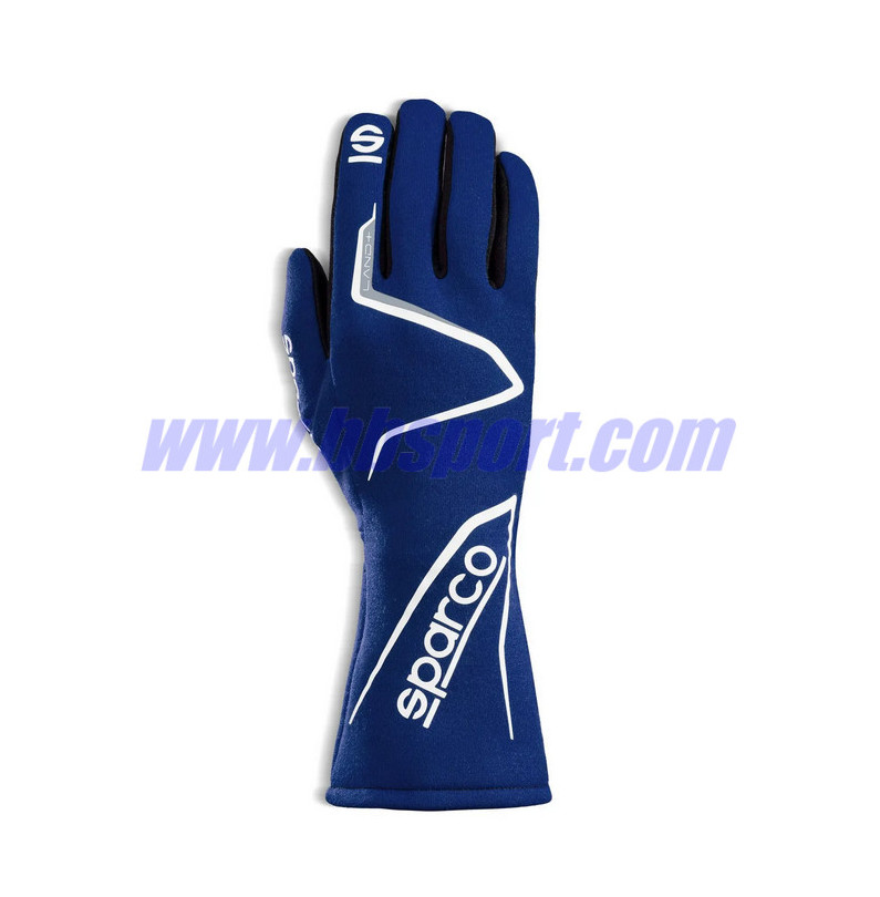 Guantes ignífugos Sparco LAND + blue Guantes ignífugos Sparco LAND + blue