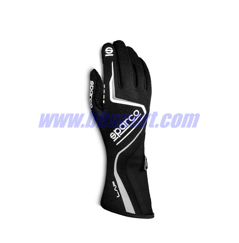 Guantes ignífugos Sparco LAP black Guantes ignífugos Sparco LAP black