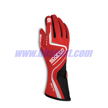 Guantes ignífugos Sparco LAP red