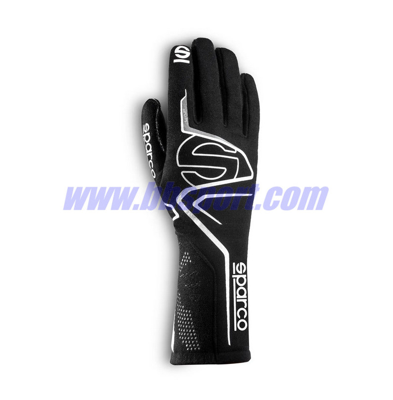 Guantes ignífugos Sparco LAP white/black Guantes ignífugos Sparco LAP white/black