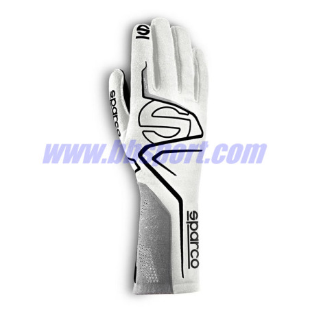 Guantes ignífugos Sparco LAP white