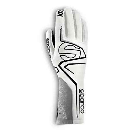 Guantes ignífugos Sparco LAP white