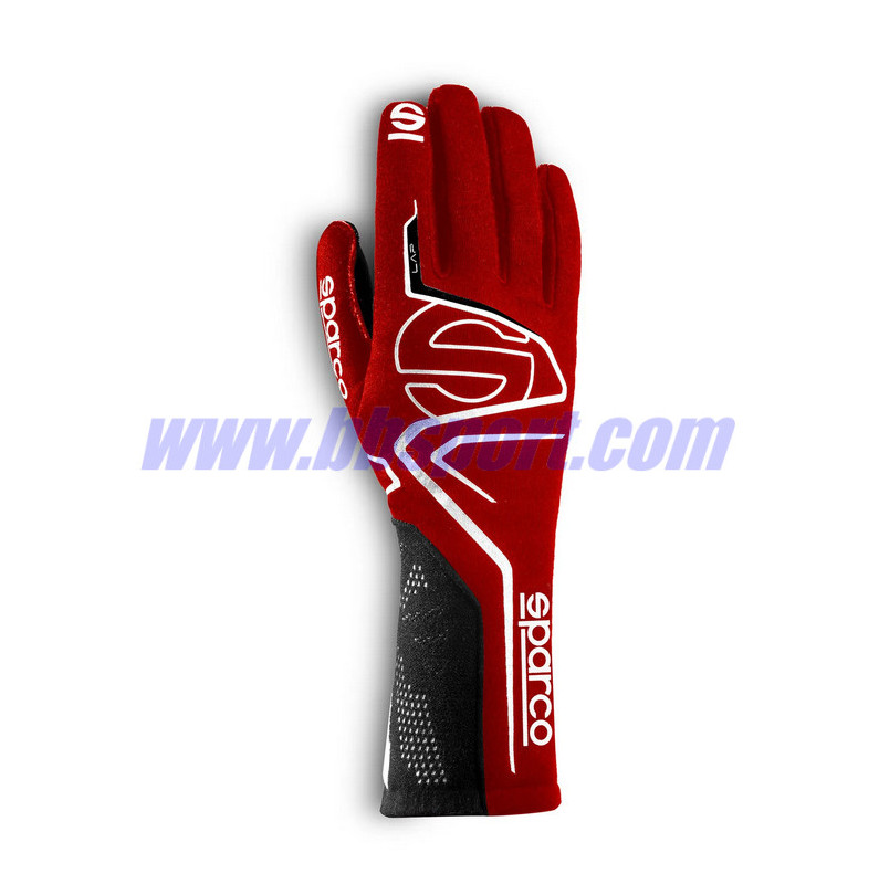 Guantes ignífugos Sparco LAP red