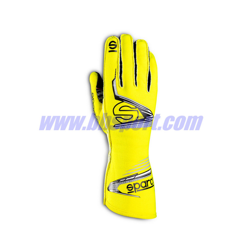 Guantes ignífugos Sparco ARROW EVO yellow/black Guantes ignífugos Sparco ARROW EVO yellow/black