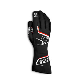 Guantes ignífugos Sparco ARROW EVO black/red