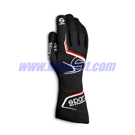 Guantes ignífugos Sparco ARROW EVO black/red